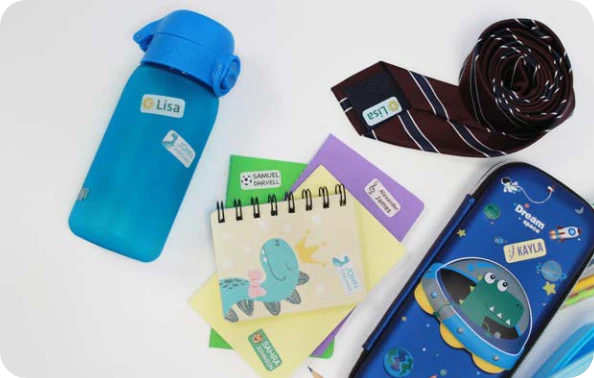 Fun Name Stickers For School