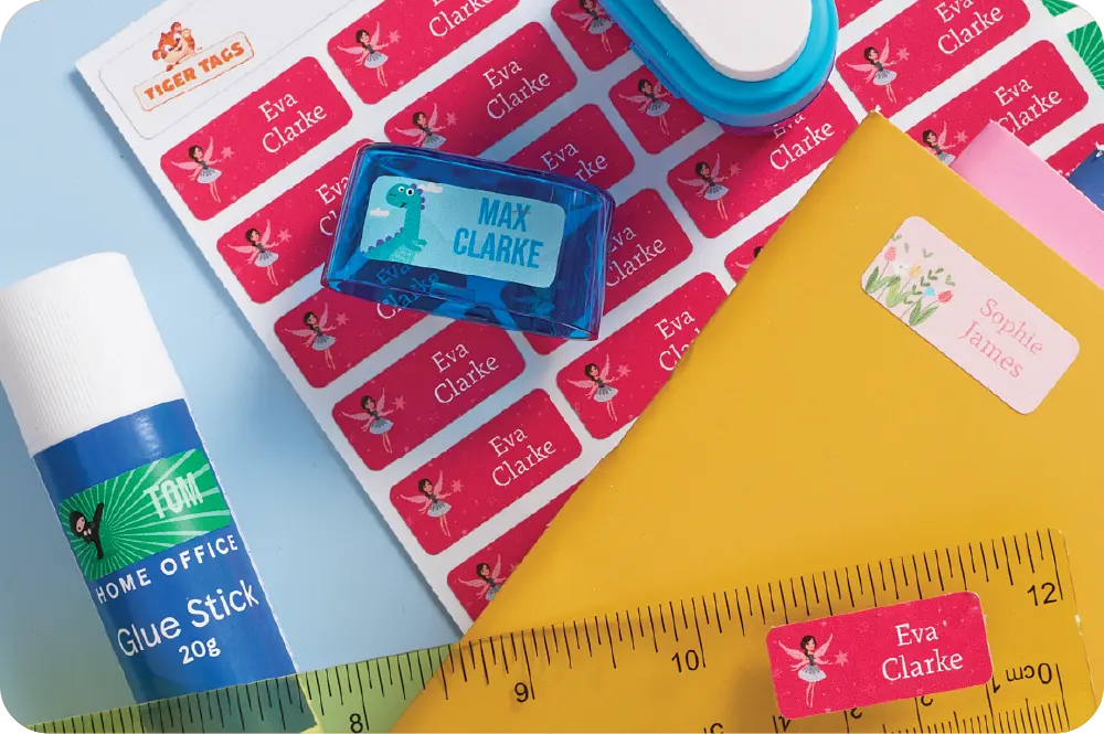 Iron On Name Labels For Schools